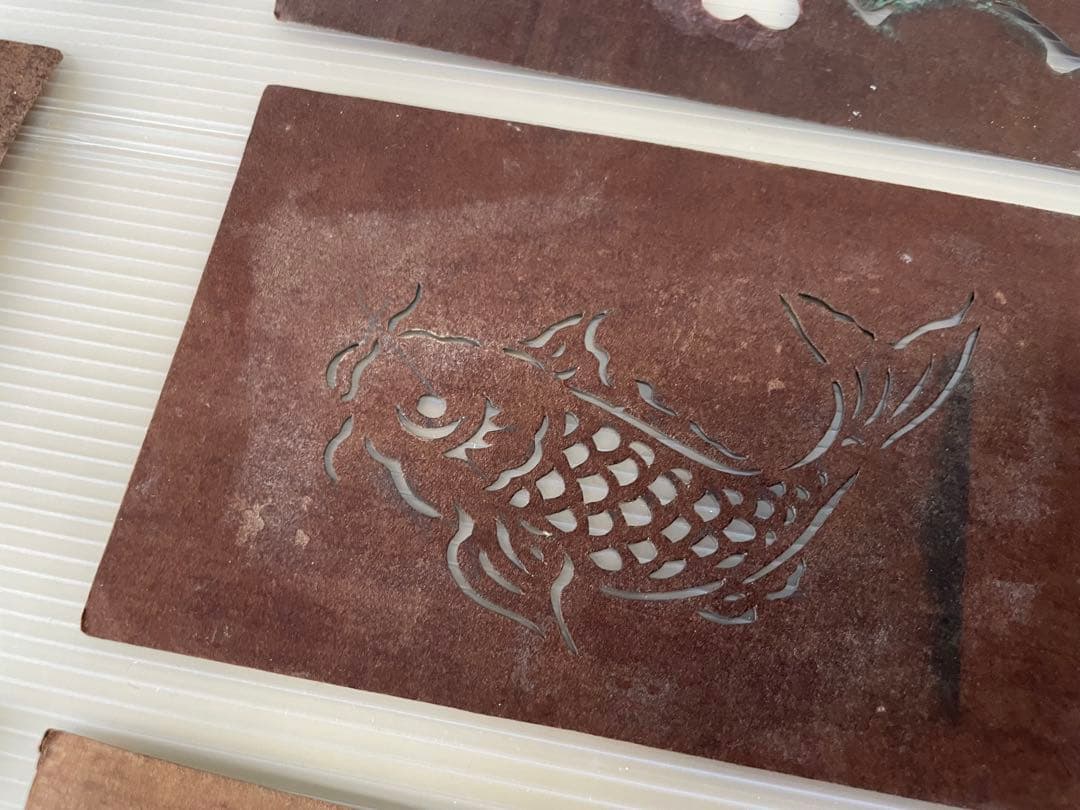 和菓子　すり込み用型紙　41枚セット