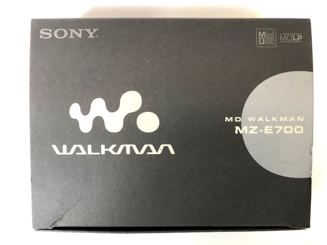 【MDプレイヤー】SONY MD WALKMAN MZ-E700