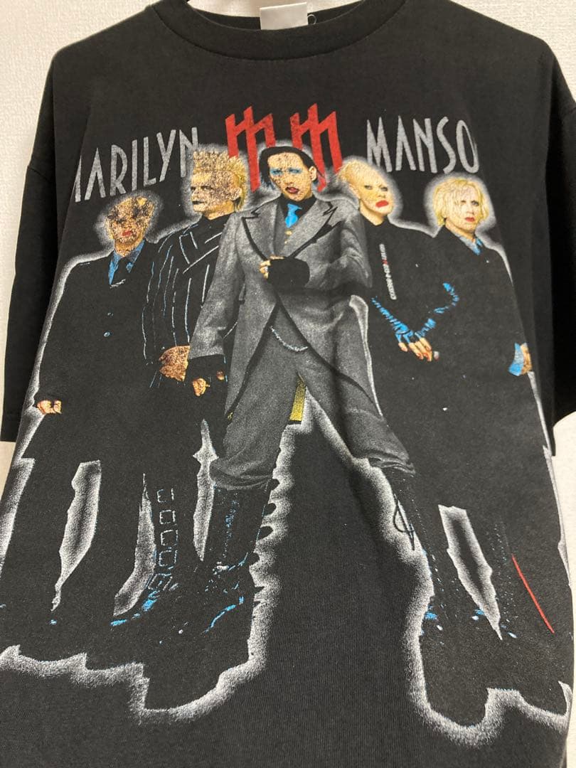 希少◎Marilyn Manson ブートレグ ユーロ　Tシャツ XL