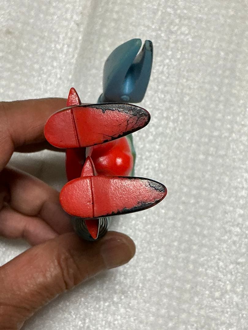 ゲッターロボ2號機、ソフトビニール人形。【製造会社不明？】。