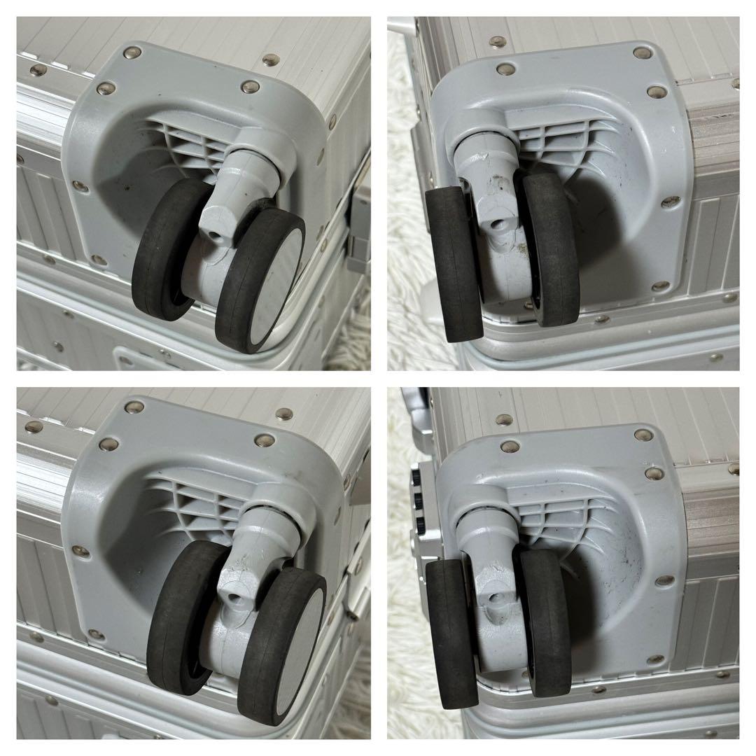 未使用級✨aucentic キャリーケース　スーツケース　アルミ　トロリーケース