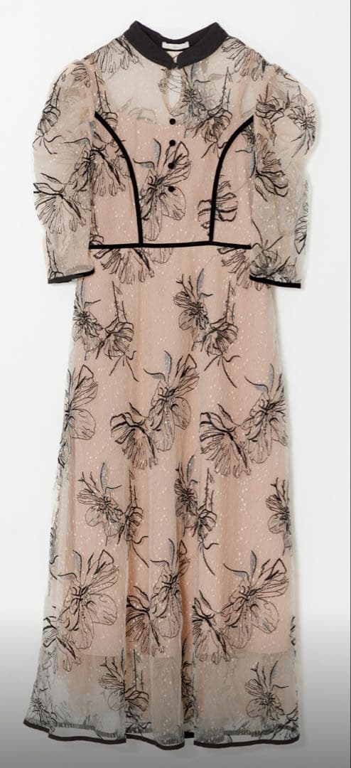 今田美桜　花柄パーティードレス 二次会 同窓会 オケージョン　leja