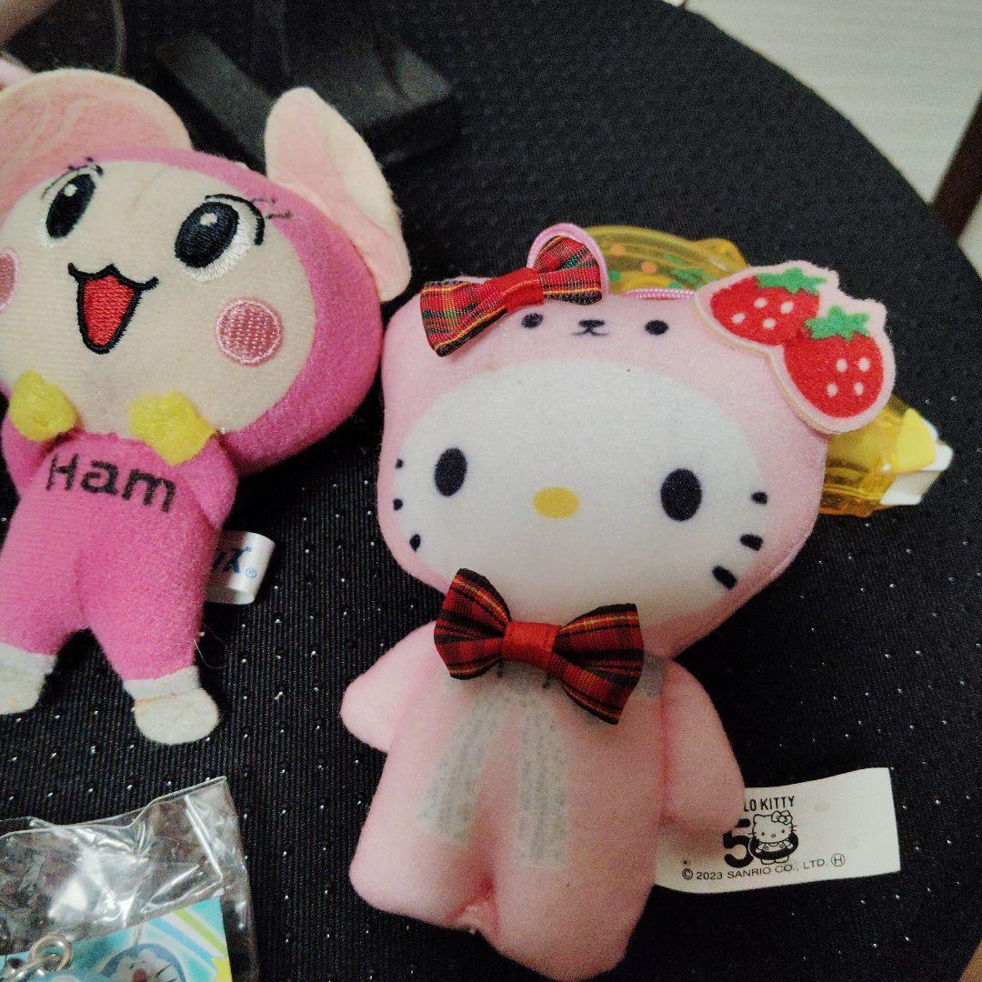 hello Kittyハローキティ ぬいぐるみキーホルダー 5体セット