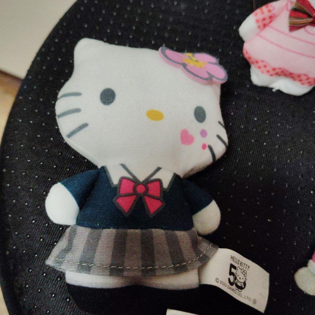 hello Kittyハローキティ ぬいぐるみキーホルダー 5体セット