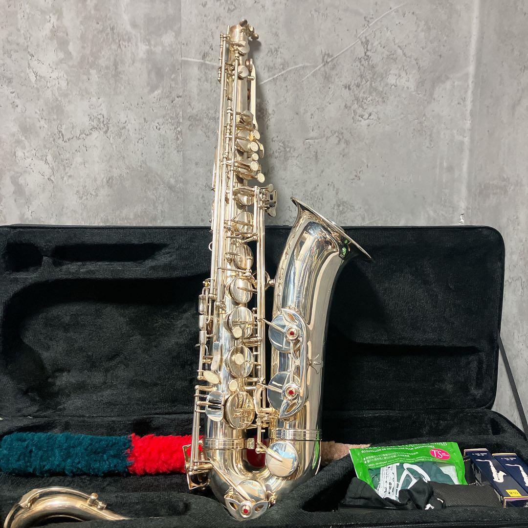 【良品】プレイテック テナーサックス PTTS-300 新品7.5万 付属品多数