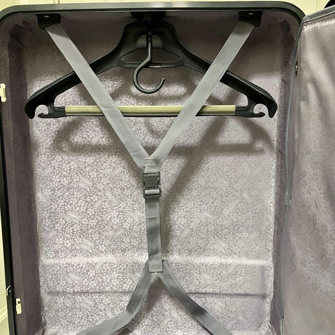 良品　サムソナイト　ピギーバック　スーツケース　105L　シルバー　出張　旅行