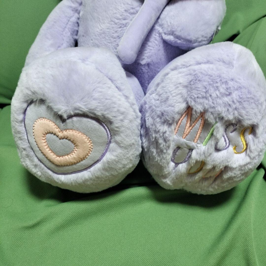 大きいベアぬいぐるみ 紫色70ｃｍ