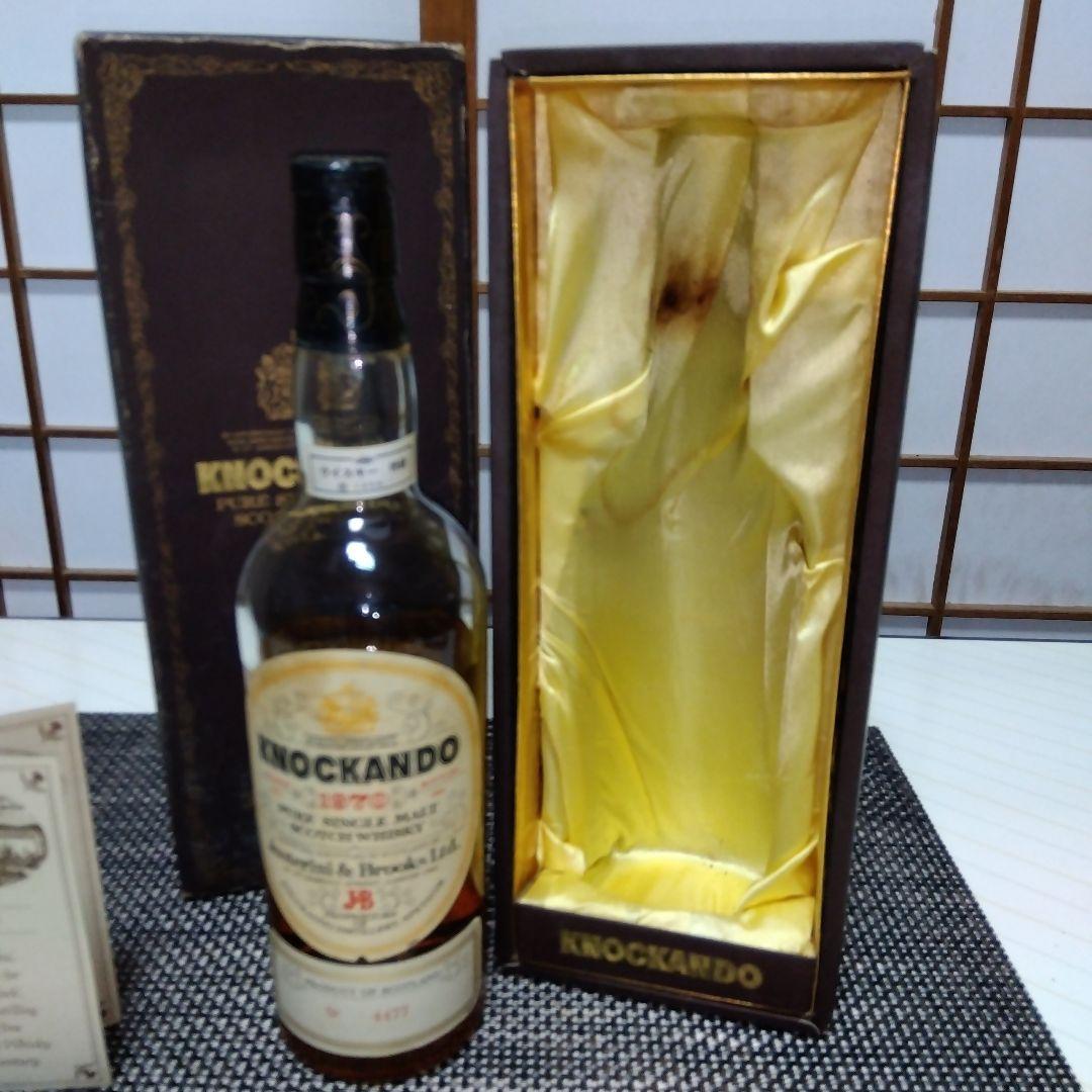 ★ 希少古酒 特級 KNOCKANDO 1970 スコッチウイスキー
