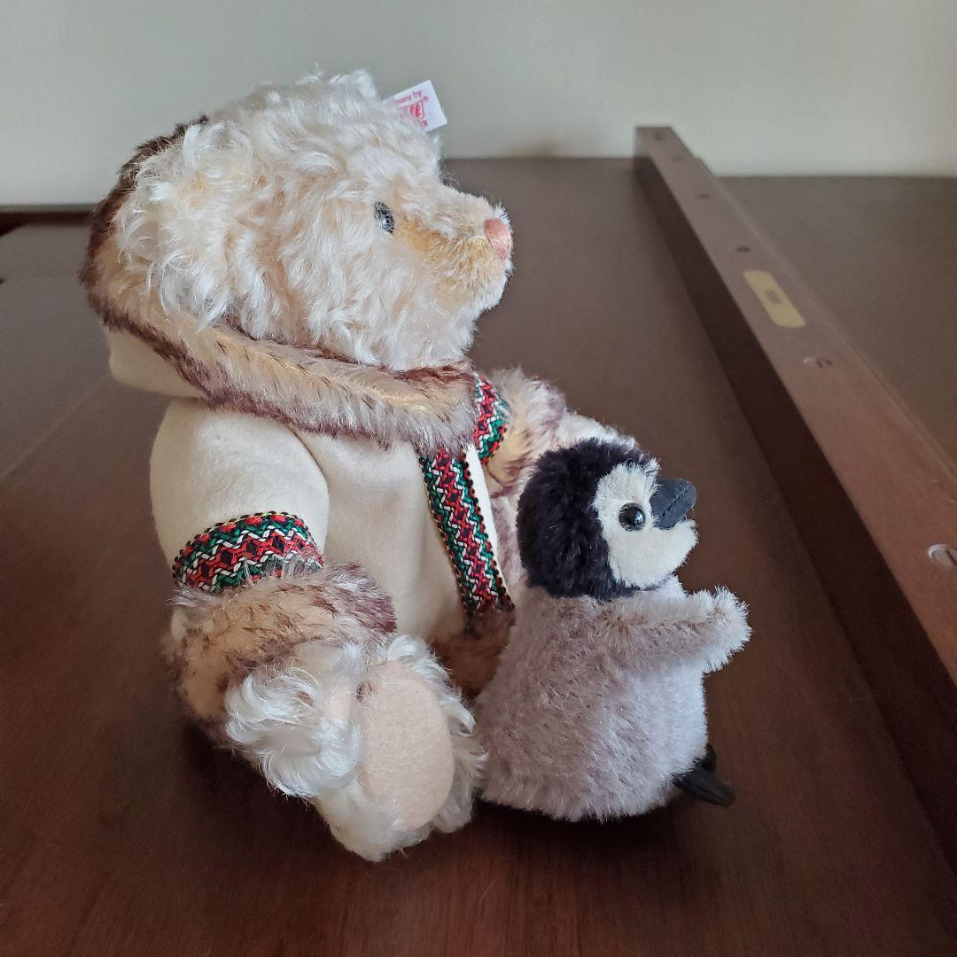 【Steiff】シュタイフ エスキモーベアとペンギン 世界1500体限定品