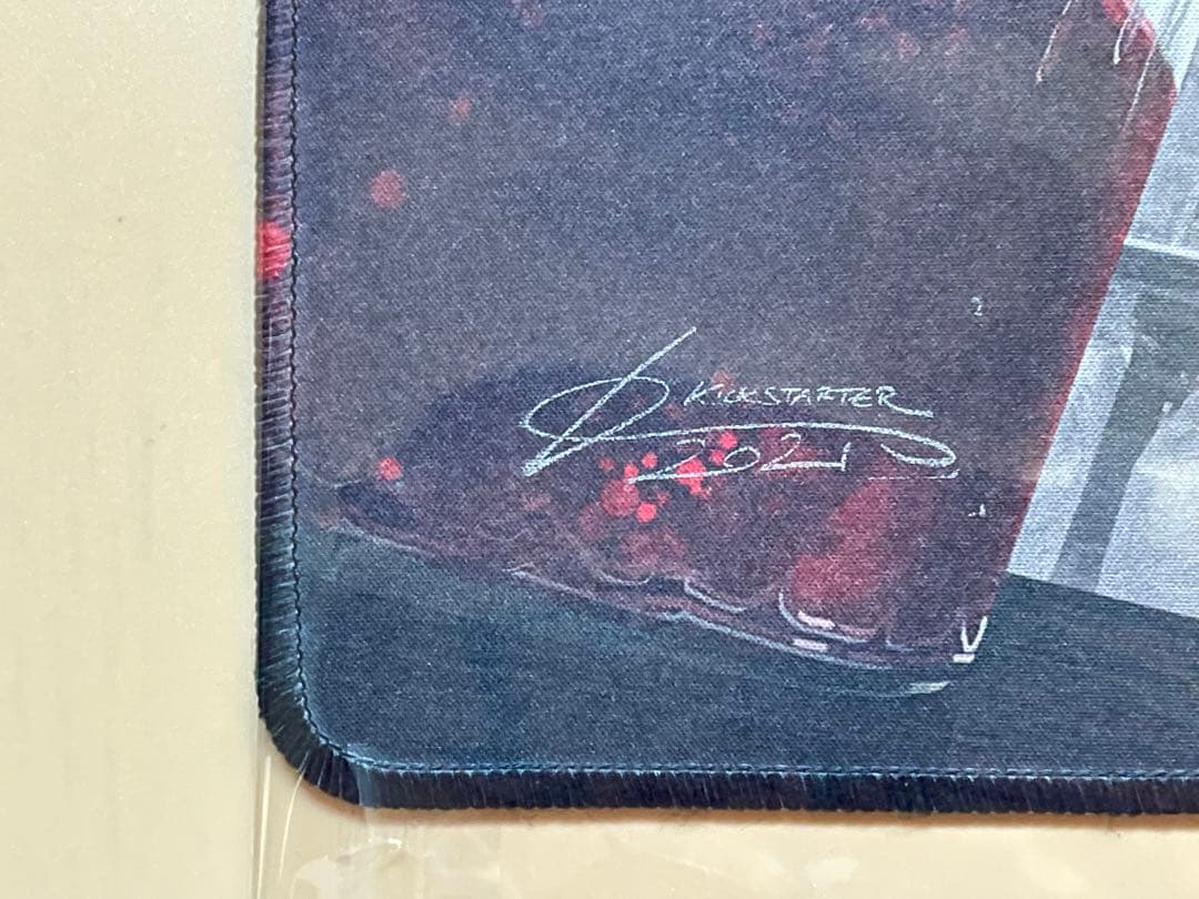 【サイン付】血の芸術家/Blood Artist プレイマット