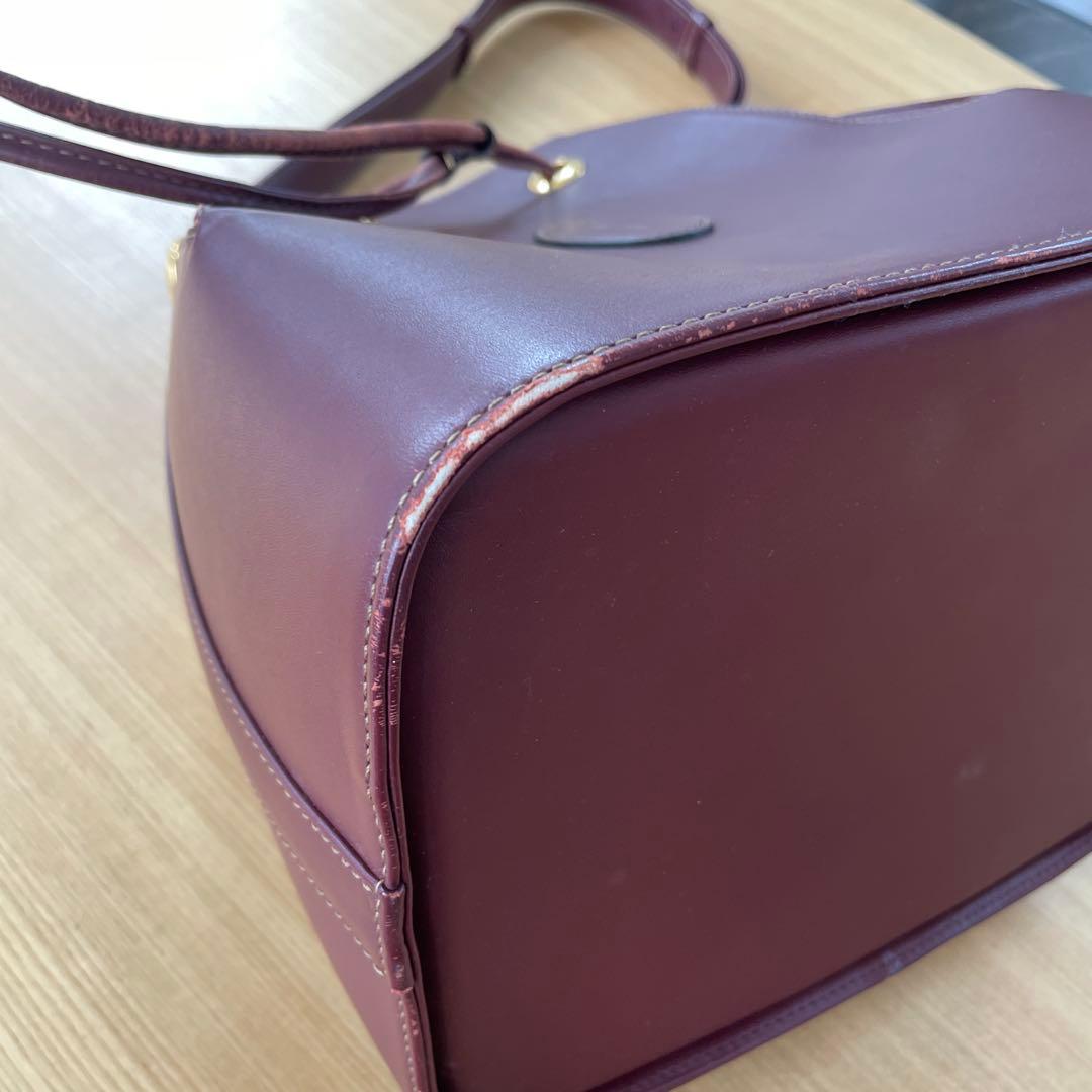 カルティエ　レザー バケツ型