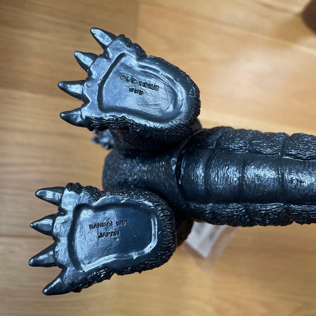 【タグ付】ゴジラ 1991 vsキングギドラ フィギュア ソフビ 東宝