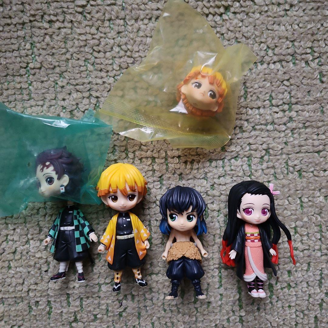 鬼滅の刃 可動式フィギュア 4体セット