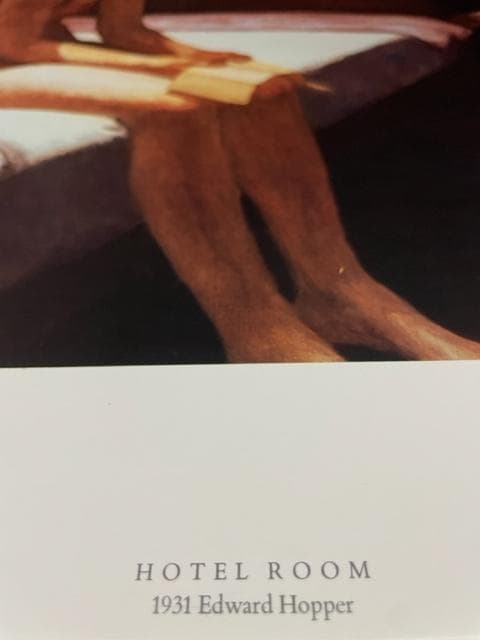 額装品/Hotel Room 1931/エドワード ホッパー/ポスター