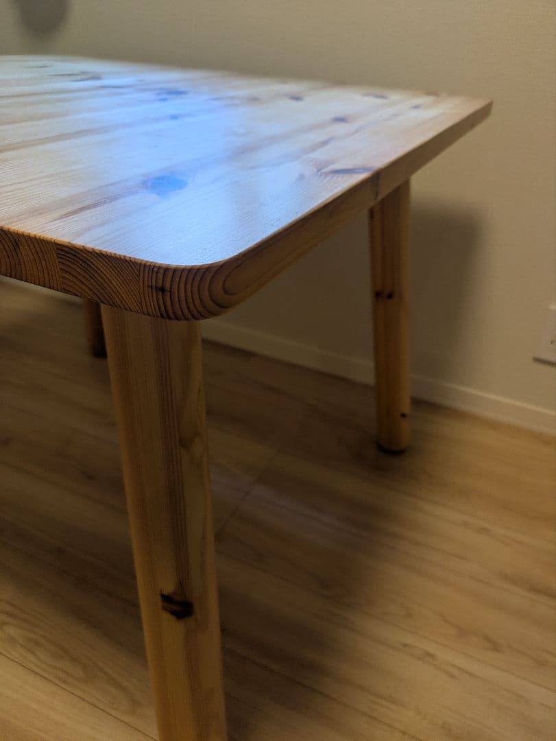 無垢材 スクエアダイニングテーブル