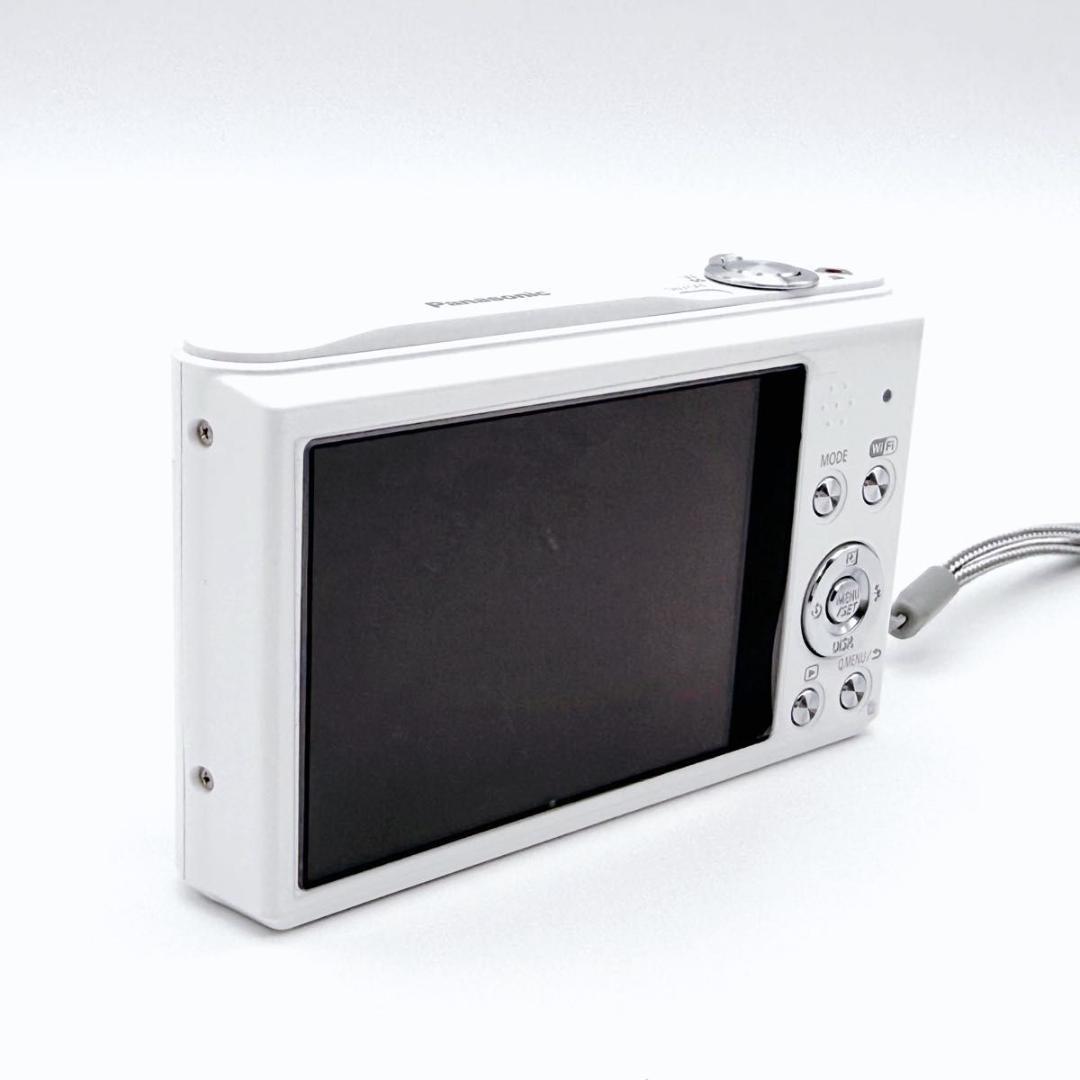 【極美品】Panasonic LUMIX DMC-SZ8 ホワイト WiFi搭載