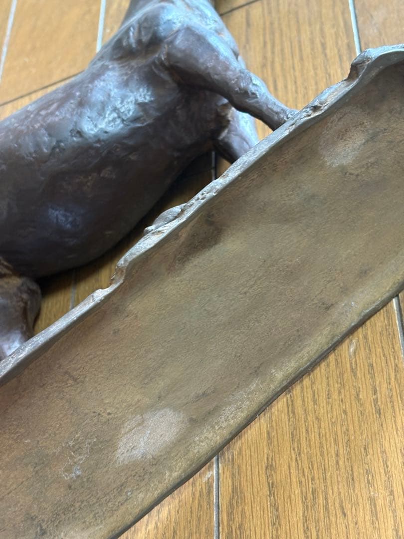 小川大系　　馬　ブロンズ像