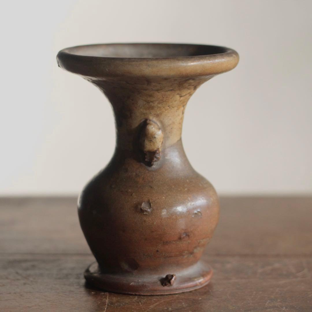 古い 仏花器 花器 古道具 アンティーク