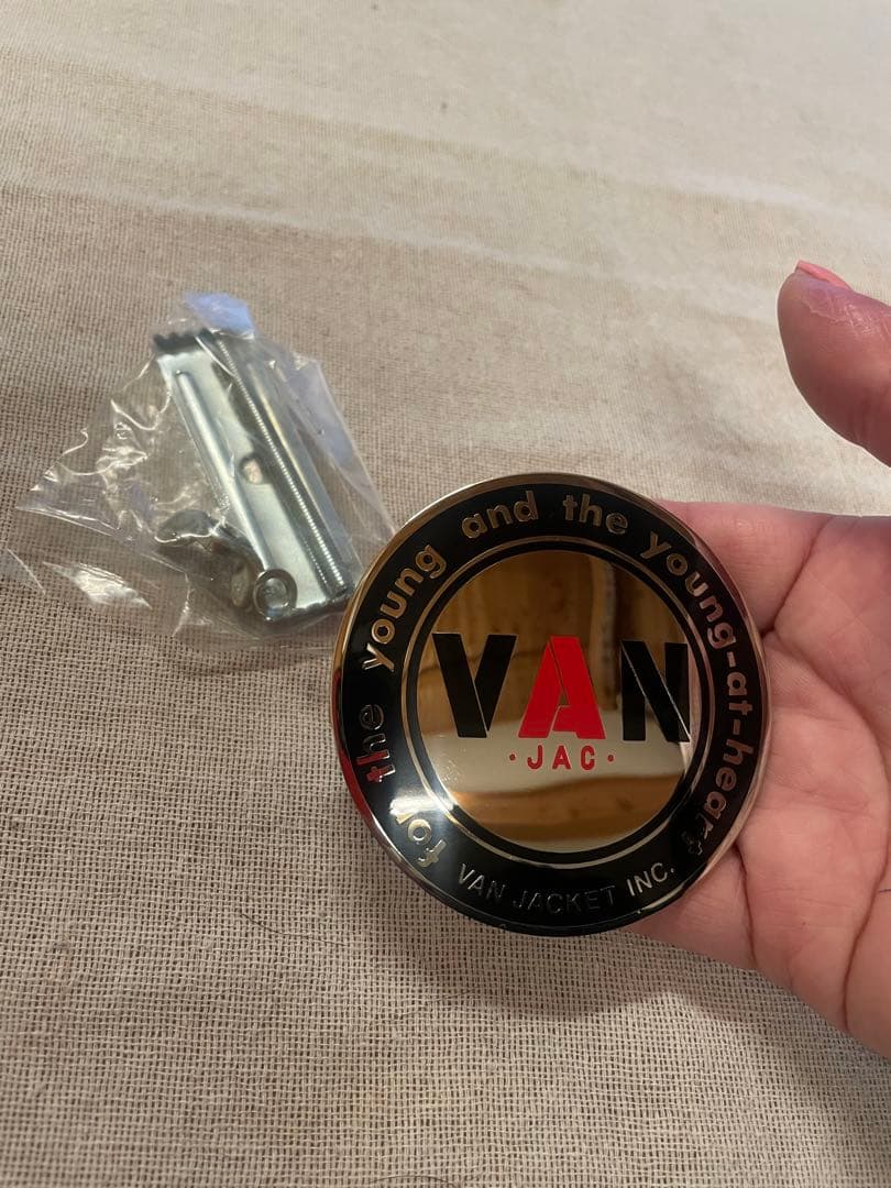 大幅値下げ☆VAN JAC ヴァンジャケット 丸VAN カーバッジ