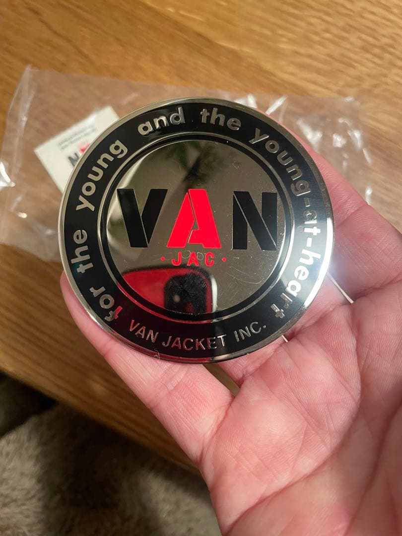 大幅値下げ☆VAN JAC ヴァンジャケット 丸VAN カーバッジ