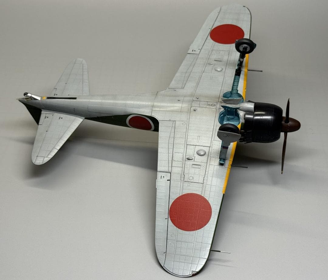 ファインモールド 1/48 零戦52型　完成品