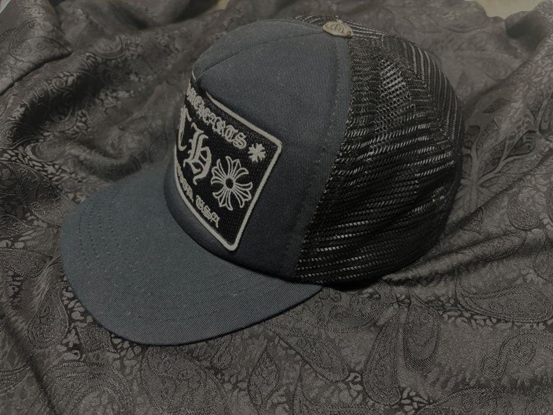 CHROME HEARTS メッシュキャップ 黒