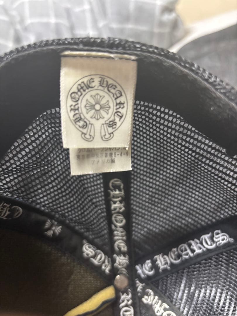 CHROME HEARTS メッシュキャップ 黒