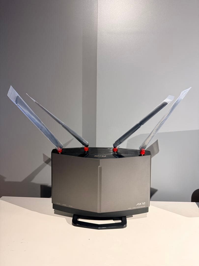 BUFFALO WXR-6000AX12S Wi-Fi6 AX12 使用3ヶ月