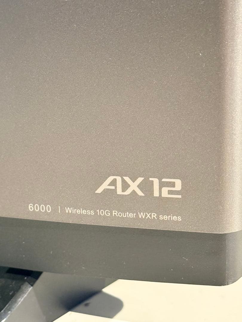 BUFFALO WXR-6000AX12S Wi-Fi6 AX12 使用3ヶ月