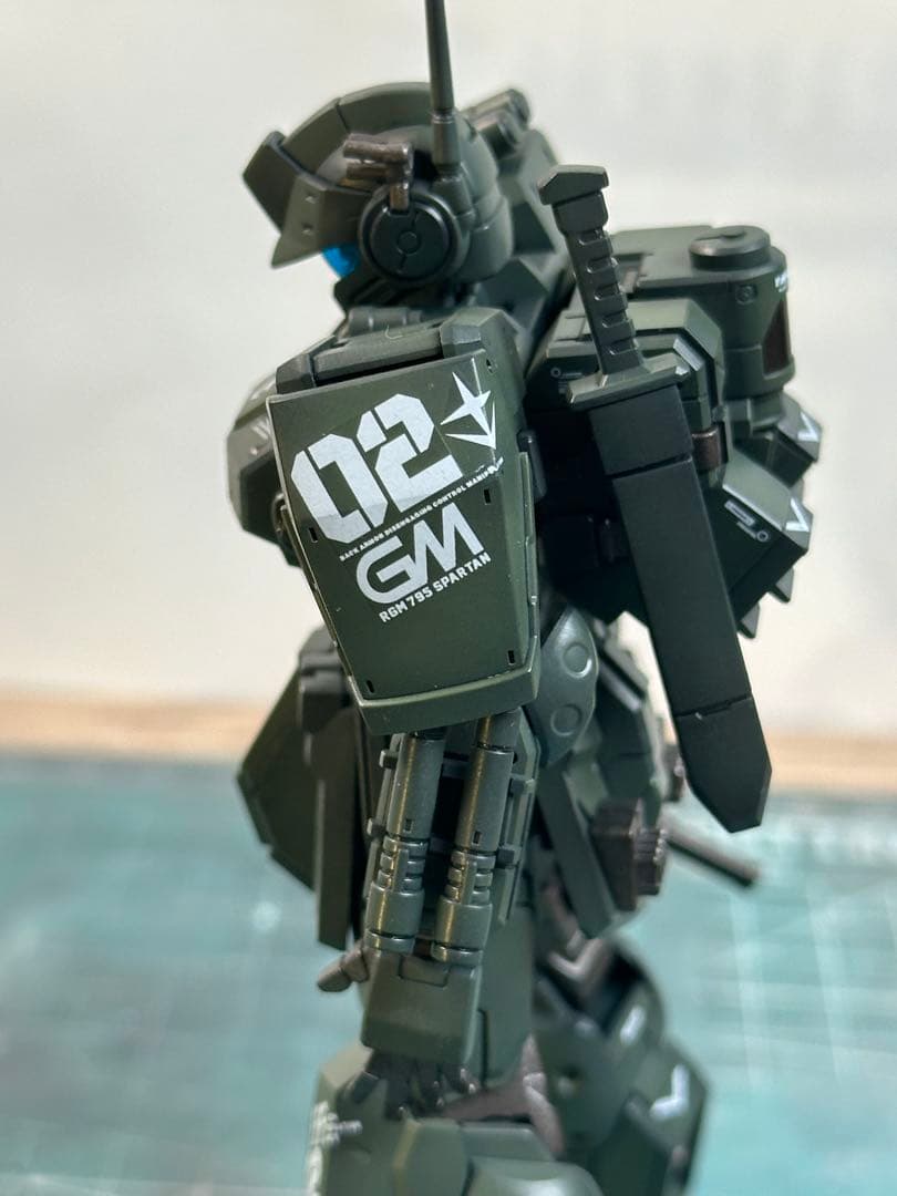 HG 1/144 ジムスパルタン 全塗装改修完成品