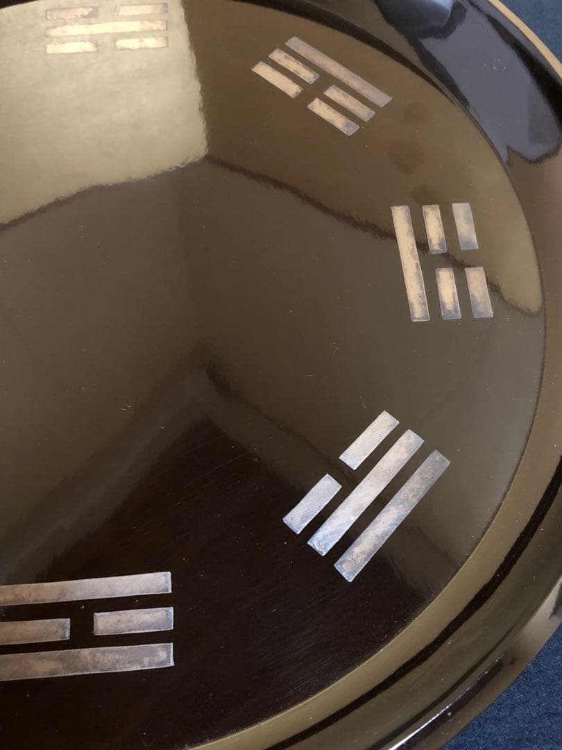 割引❗️《レ》茶道具 真塗 八卦盆 木製漆器 元箱　251125え6