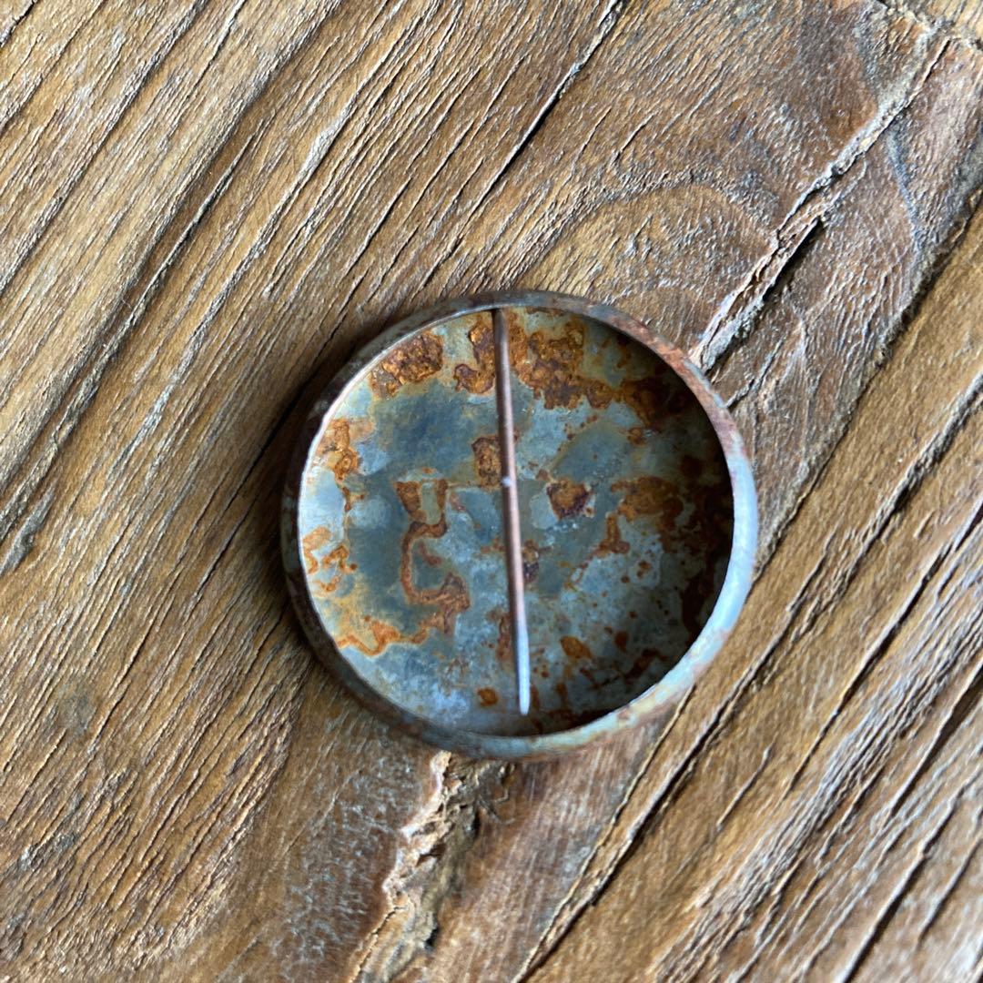 70'sヴィンテージ　缶バッジ　ブラックパンサー　ブラックパワー　藤原ヒロシ