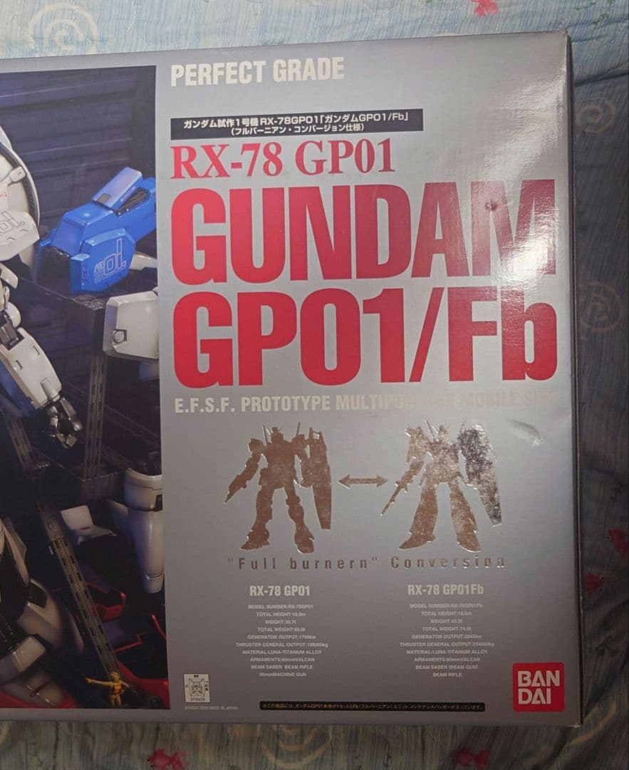 【未組立】PG RX-78ガンダムGP01/FB