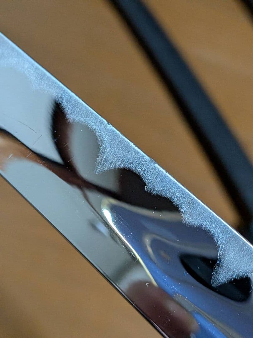 模造刀 大小2本セット 龍鍔 青糸 黒石目 全長104cm/71cm 美術刀