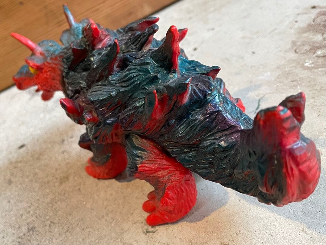 火山怪獣バロン マルサン ソフビ