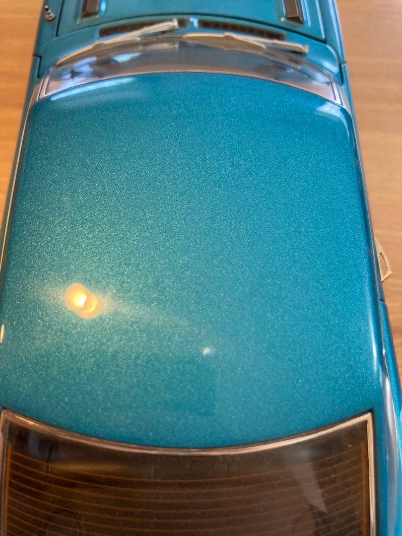 美品オートアート　1/18 ダルマセリカ前期型　ブルー　純正ケース有り