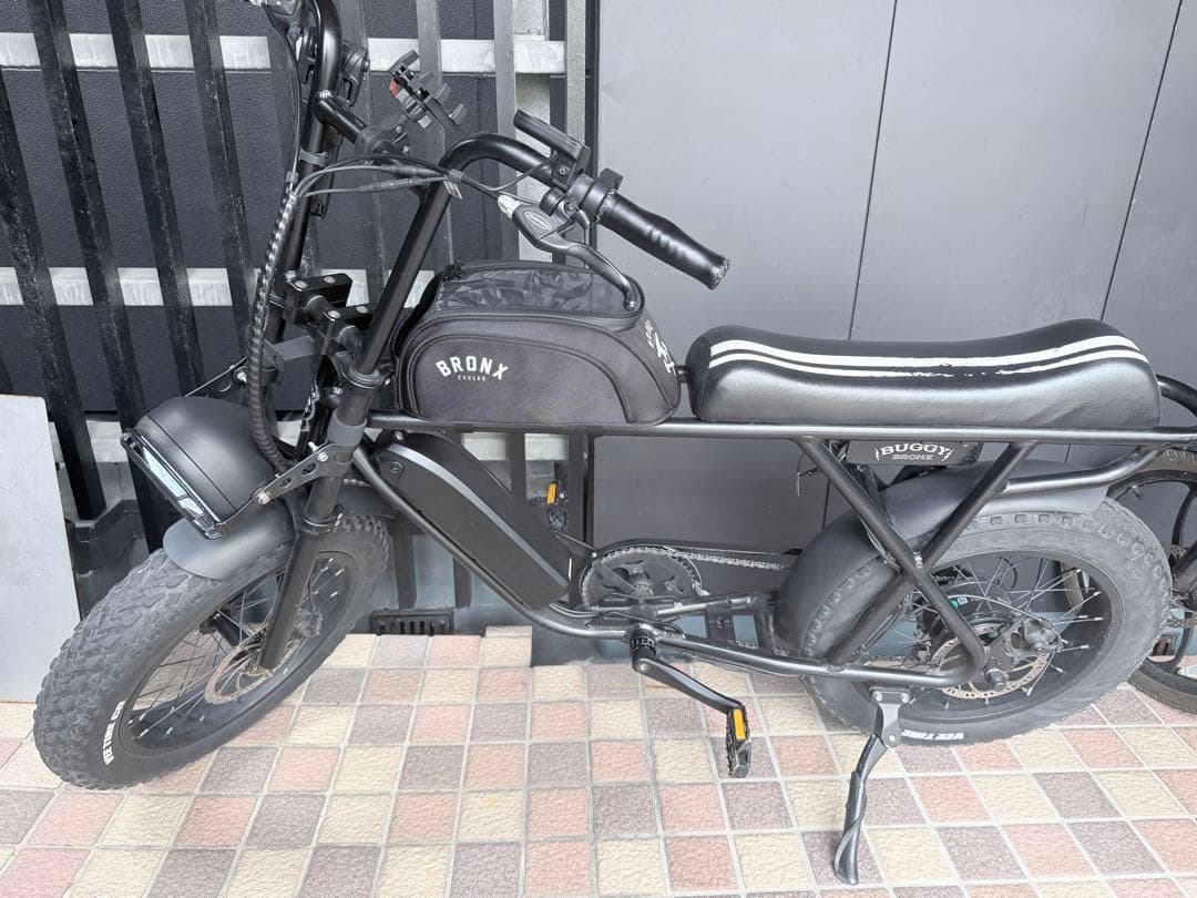 【タナカ】BRONX スポーツタイプ 電動アシスト自転車ブラック