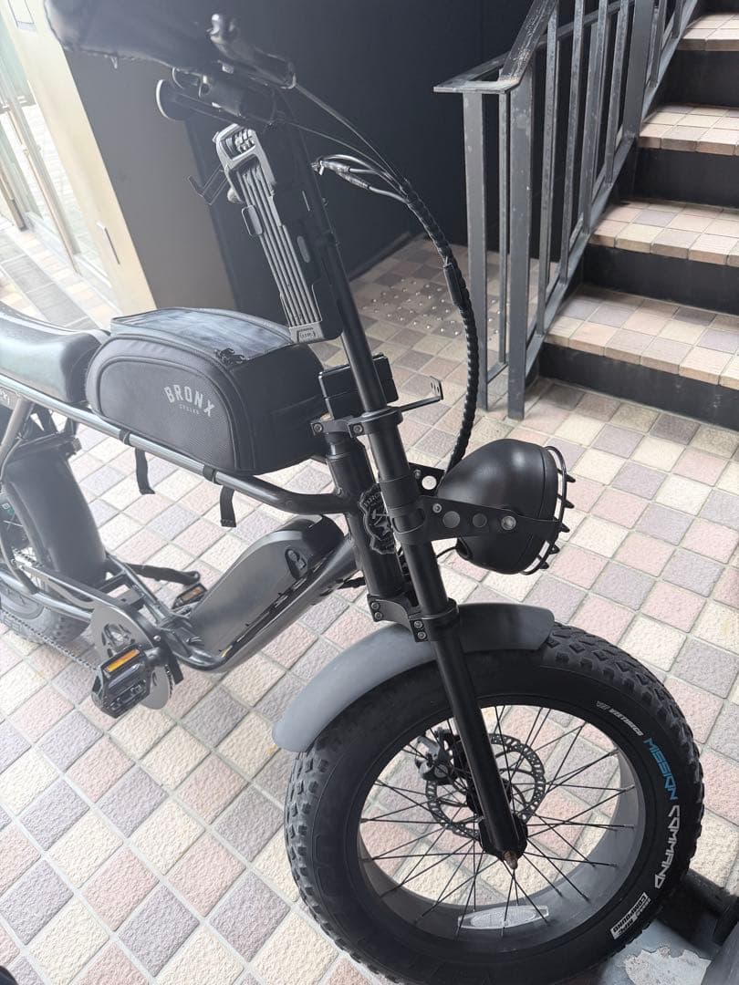 【タナカ】BRONX スポーツタイプ 電動アシスト自転車ブラック