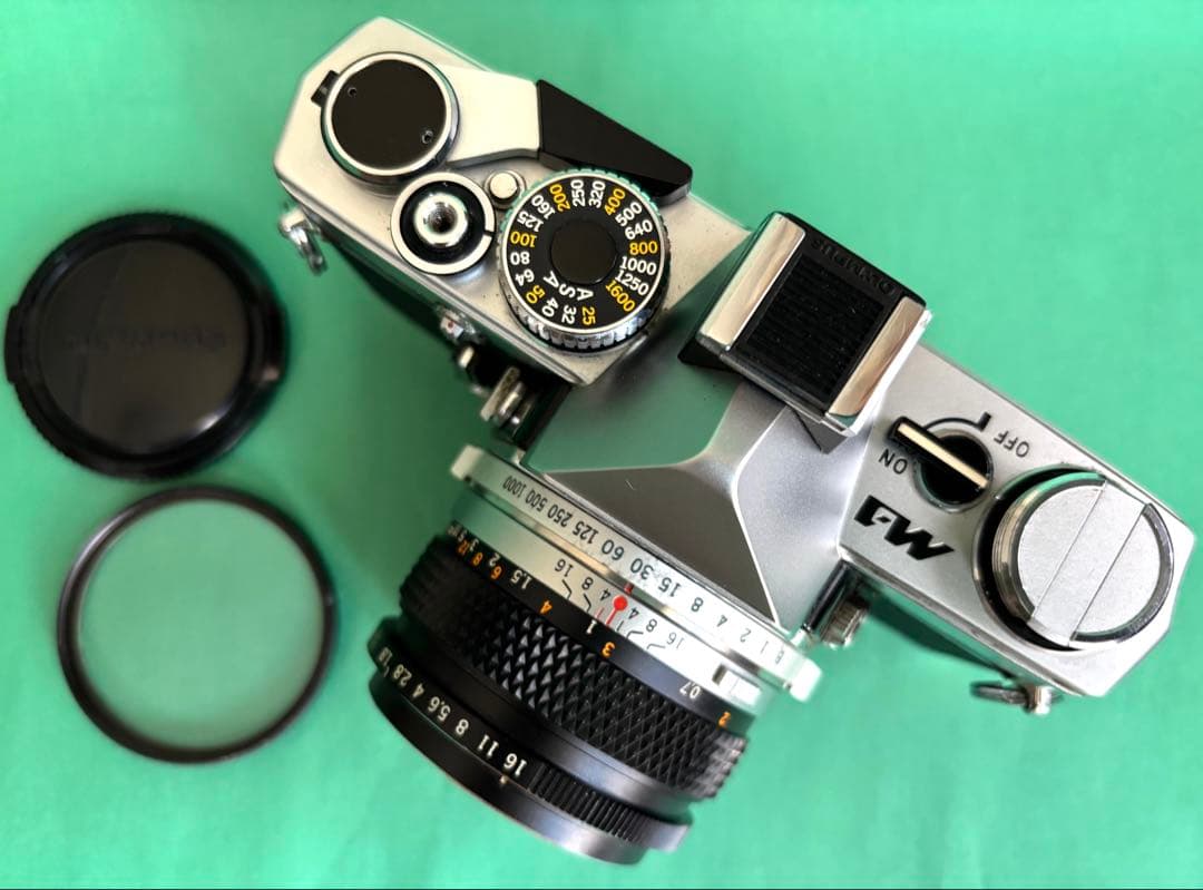 ★ OLYMPUS M-1 + ★ \"M-SYSTEM\" 標準レンズ 50mm