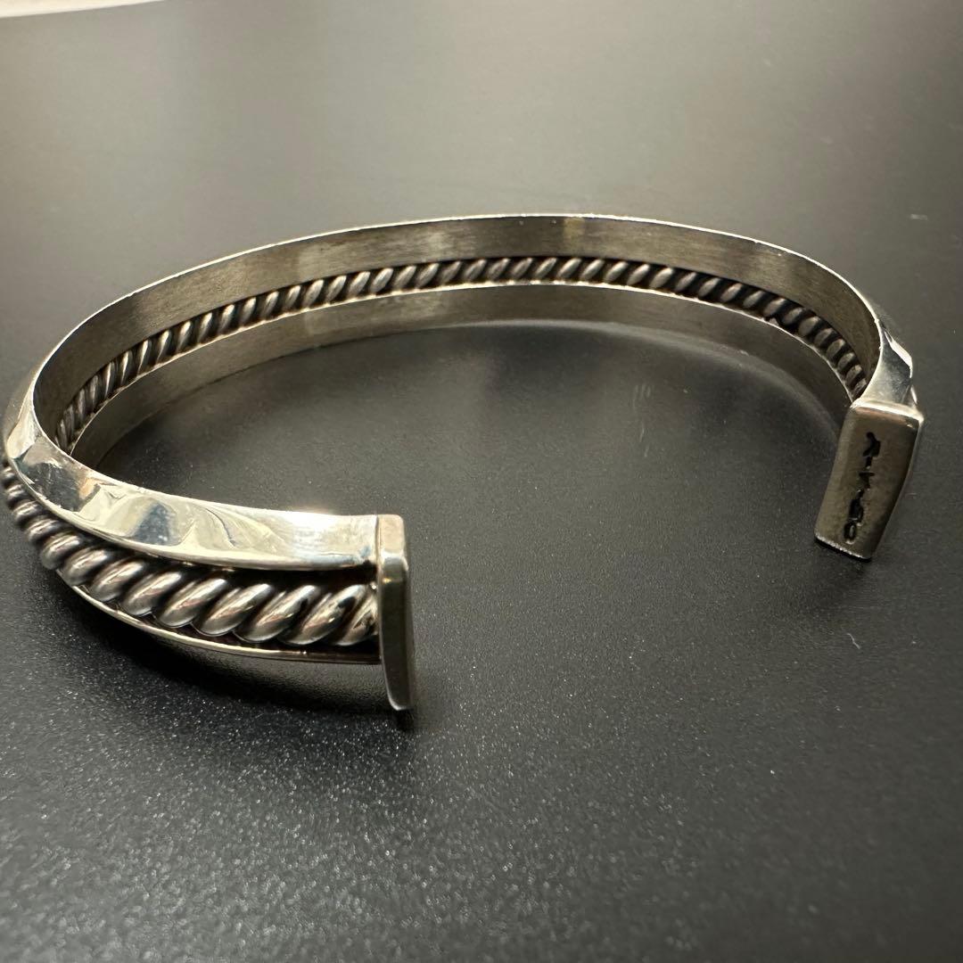 Navajo Steve arviso ケーブル ツイスト ワイヤー バングル