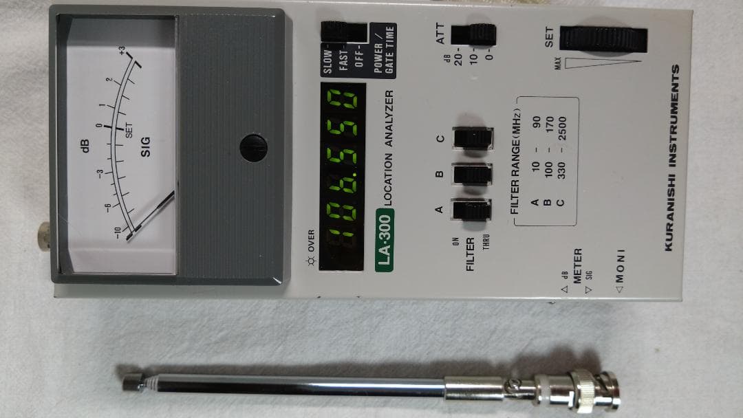 クラニシ LA-300 ロケーションアナライザー 動作確認済