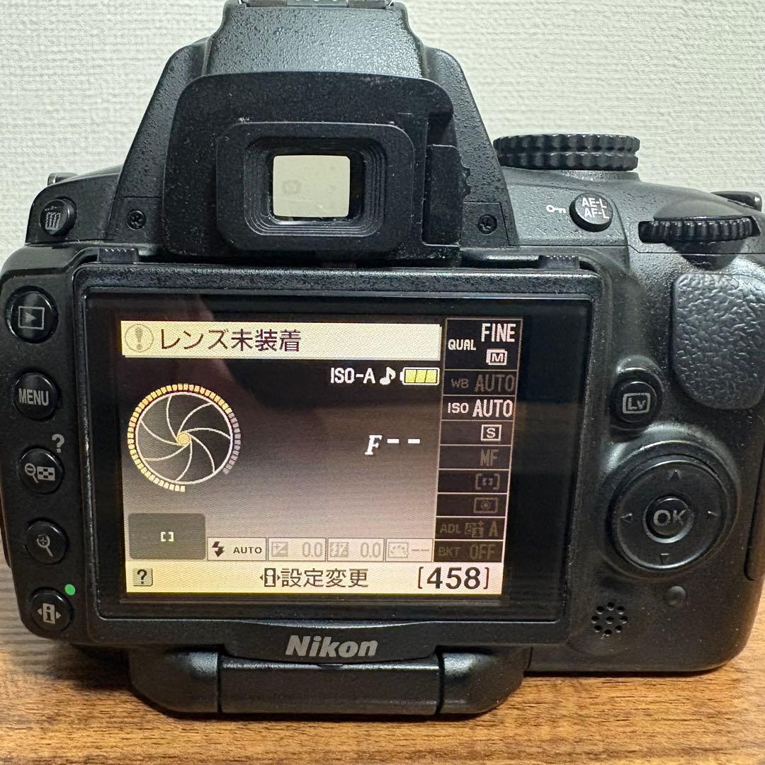Nikon D5000 レンズ 18-55mm デジタル一眼レフ 動作品