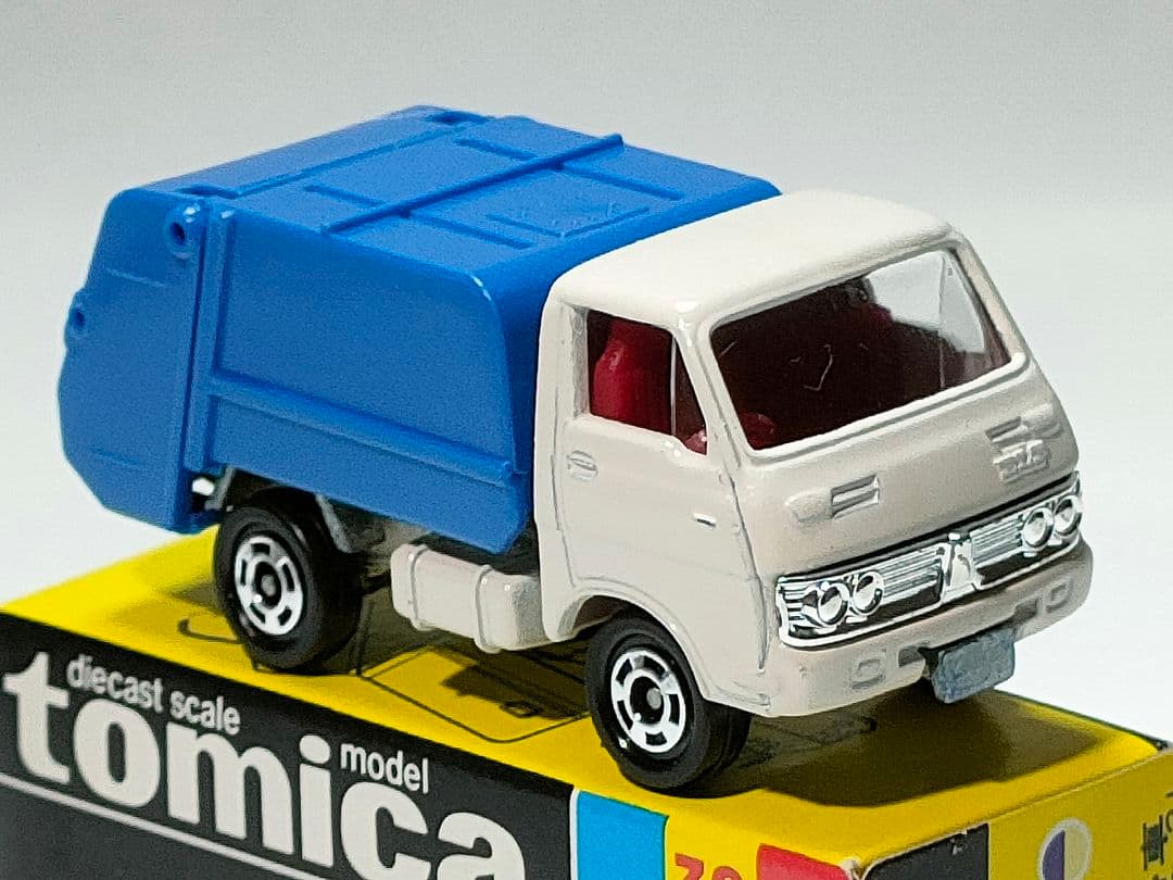 黒箱トミカ 36　いすゞエルフ清掃車　美品　日本製　デッドストック