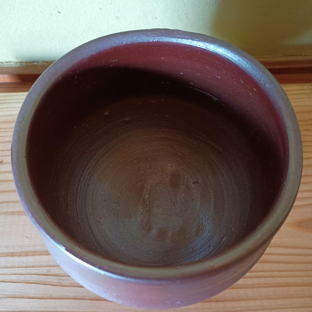 人間国宝 藤原雄 作 備前　茶碗　共箱　共布　栞　最上位作