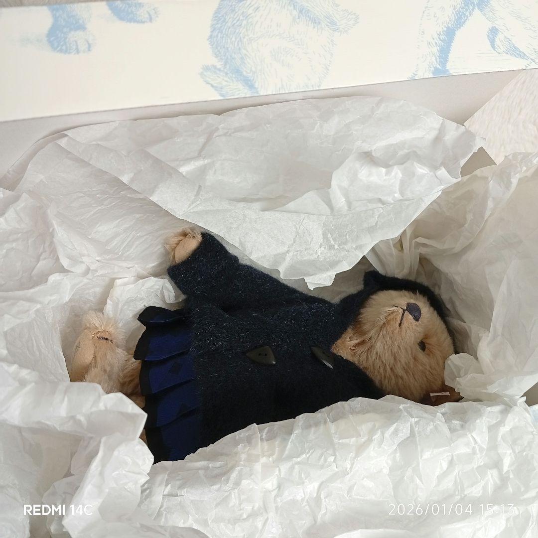 【No.47】Steiff アーティザン テディベア 限定1500体 証明書付