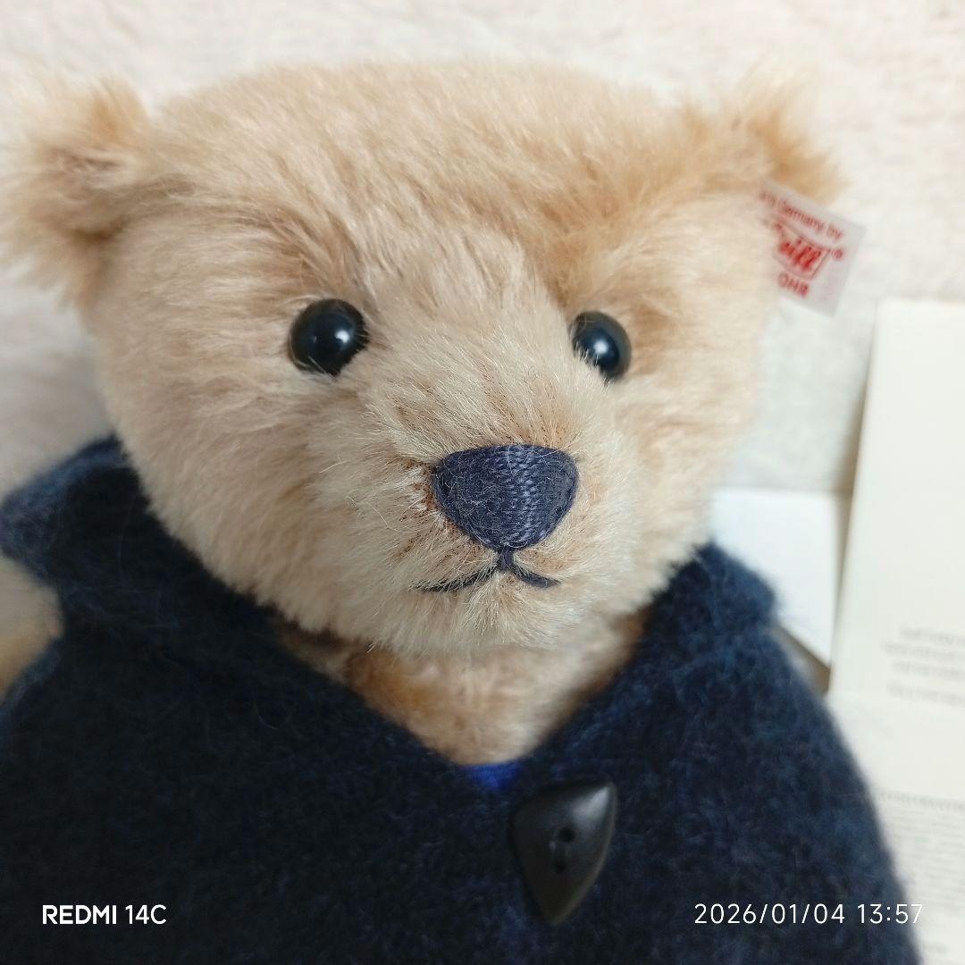 【No.47】Steiff アーティザン テディベア 限定1500体 証明書付