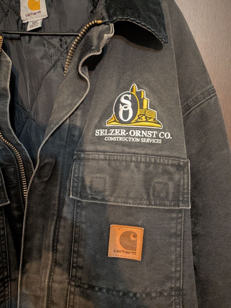 Carhartt トラディショナルジャケット 企業ロゴ