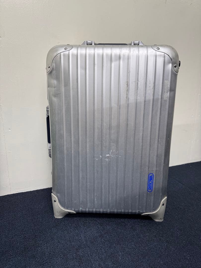 RIMOWA シルバーインテグラル 青ロゴ