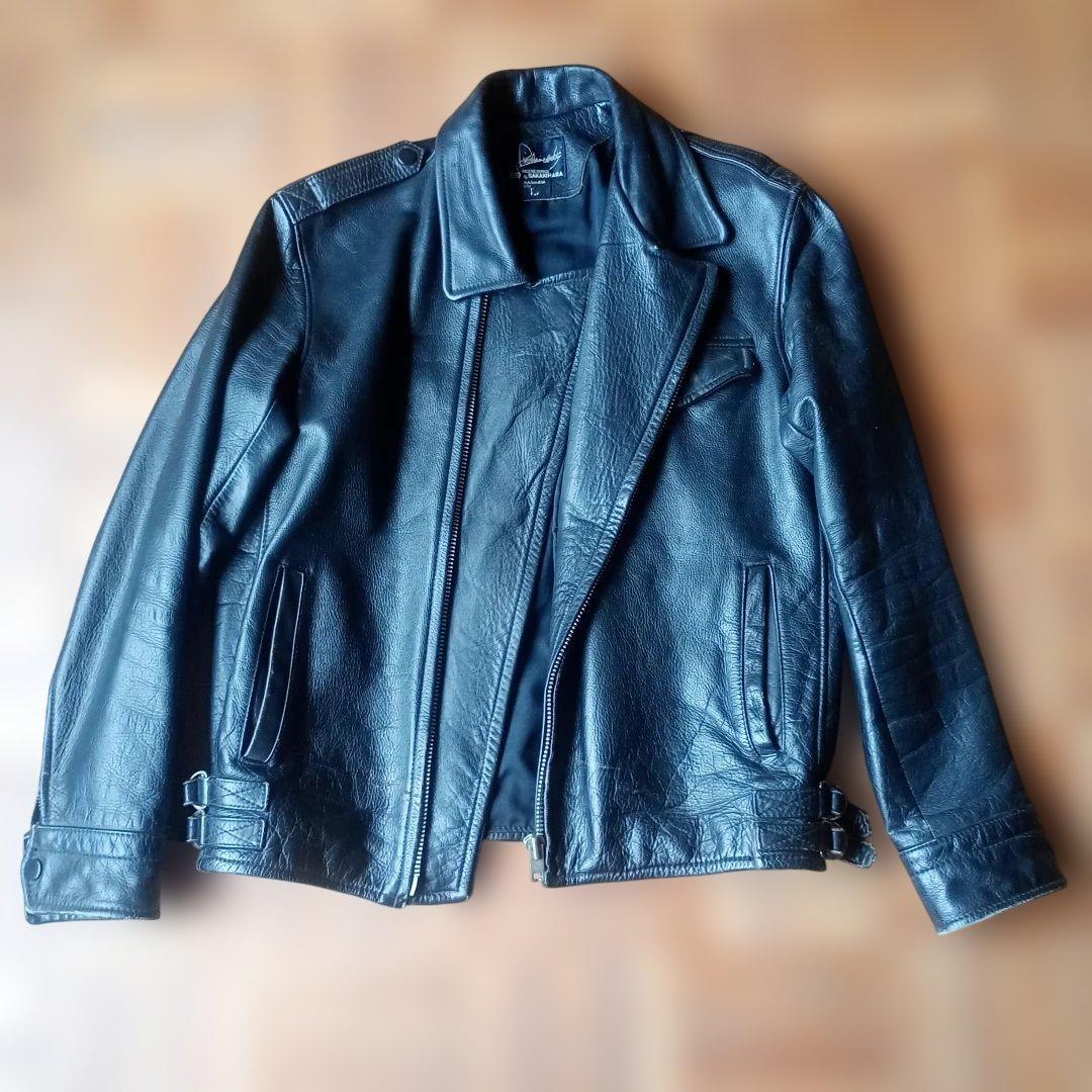 ruler　Sakakihara 舘ブラック レザー シングルライダース