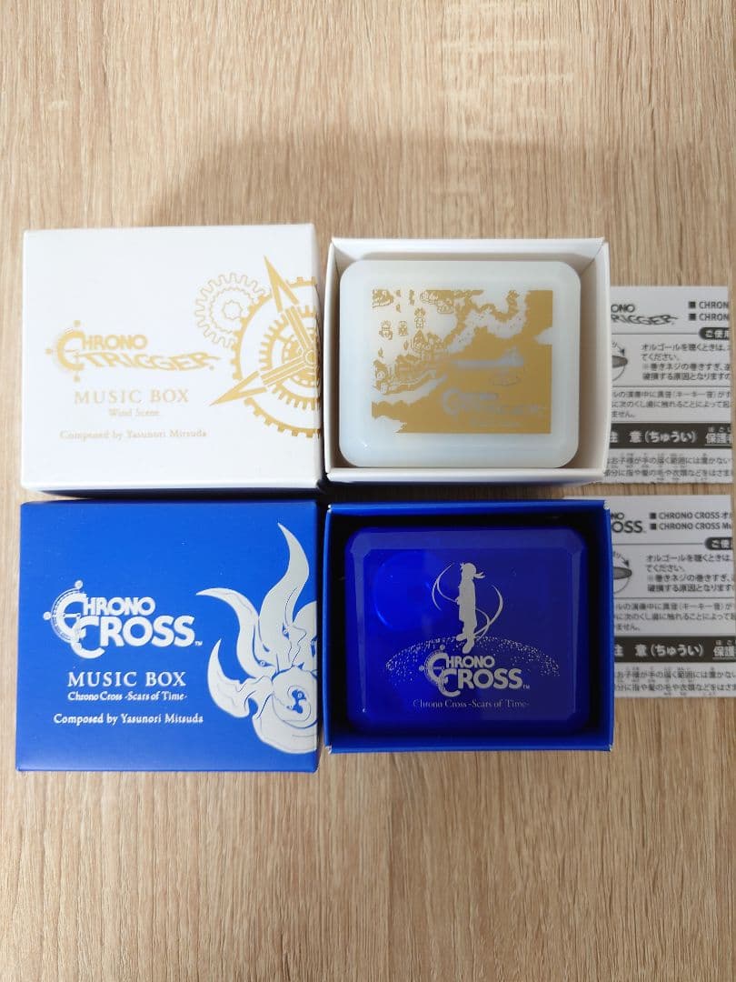 クロノ・トリガー＆クロノ・クロス オーケストラコンサート限定オルゴール2個セット